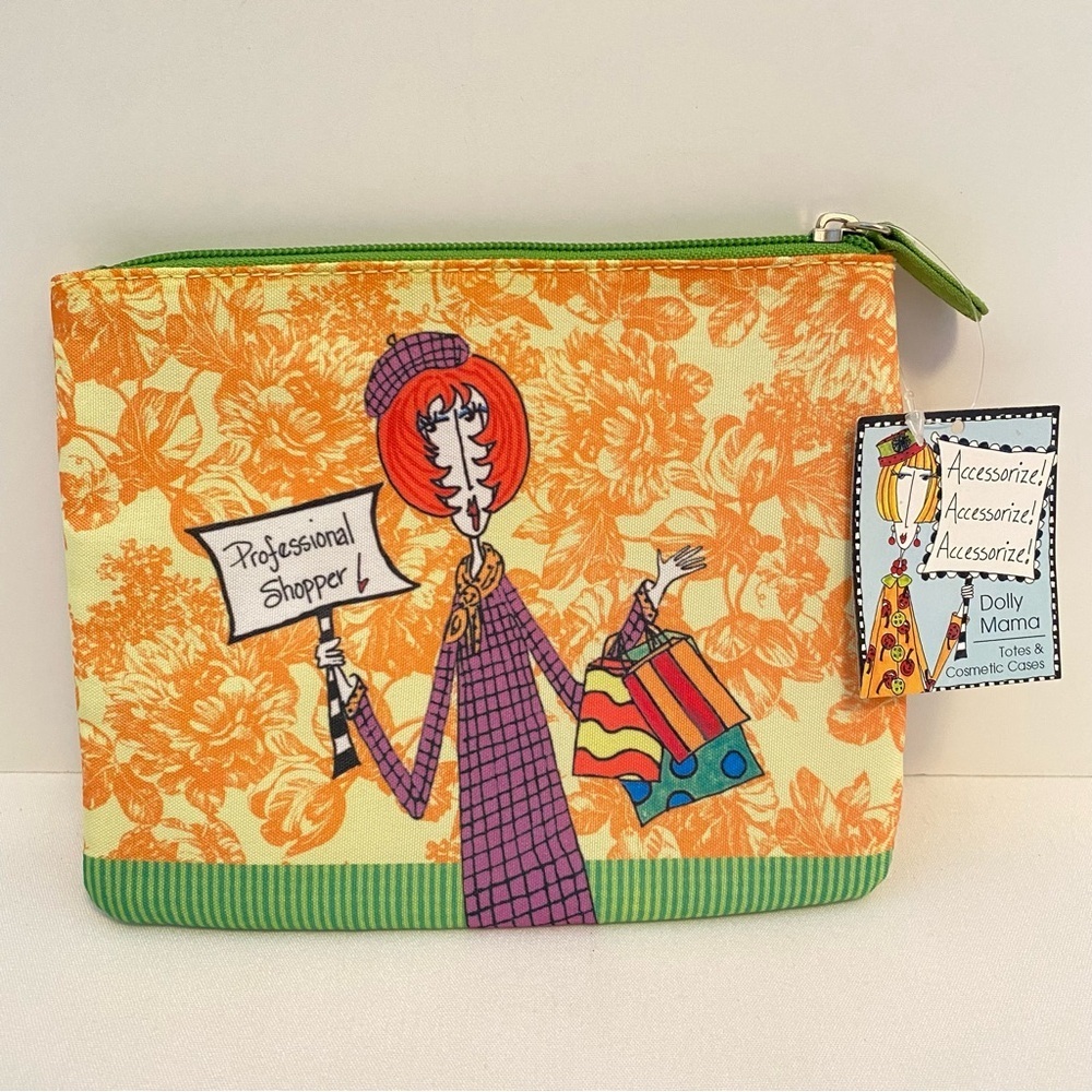 Dolly Mama Professional Shopper Cosmetic Case New With Tag
